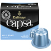 Kaffeekapseln in Aluminiumverpackung für Nespresso-Maschinen, mild geröstet.