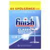 FINISH Spülmaschinenpulver Classic in einer 1,3 kg Verpackung mit Glasabbildung.