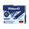 Pelikan Tintenpatrone 4001 TP/6 nicht löschbar 6 St./Pack. blau/schwarz Produktbild pa_produktabbildung_1 S