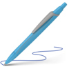 Schneider Kugelschreiber Reco Neon blau Produktbild pa_produktabbildung_1 S