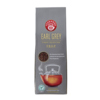 Paket mit Tee der Sorte Earl Grey, abgebildet mit einer Teekanne und losen Teeblättern.
