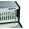 Detailansicht des GBC Plastikbindegeräts CombBind CB30E Pro von der Vorderseite.