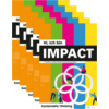 Flipchartblock mit buntem Cover, das die Aufschrift "Hi, ich bin IMPACT" zeigt.