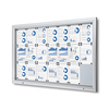 Showdown® Displays Schaukasten Outdoor 21 x DIN A4 silber Produktbild pa_anwendungsbeispiel_1 S