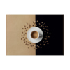 Showdown® Displays Tischset 45 x 32 cm (B x L) Kaffeetasse braun/schwarz Produktbild pa_ohnedeko_1 S