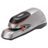 Elektroheftgerät in silber/schwarz mit automatischer und manueller Heftfunktion.