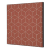 Showdown® Displays Dekobild 40 x 40 cm (B x H) Hexagon braun Produktbild pa_produktabbildung_1 S