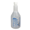 Transparente Flasche mit Desinfektionsreiniger Kiehl RapiDés, beschriftet mit Inhaltsangaben.