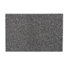Schmutzfangmatte in rechteckiger Form mit strukturiertem, grauem Obermaterial.