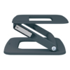 Ergonomischer Laptopständer in minimalistischer Form mit mehreren Höhen- und Winkeloptionen.