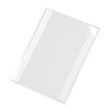 Transparente Sichttafelhülle mit magnetischem Eckenverschluss für Dokumente.