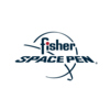 Fischer Space Pen Logo in blau und rot auf weißem Hintergrund.