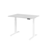 Hammerbacher Schreibtisch Basic *1.200 x 640 x 1.290 x 800 mm (B x H x T)* *grau* weiß Produktbild pa_produktabbildung_1 S
