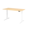 Hammerbacher Schreibtisch Basic 1.600 x 640 x 1.290 x 800 mm (B x H x T) ahorn weiß Produktbild pa_produktabbildung_1 S