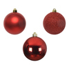 DECORIS Christbaumschmuck Kugel Durchmesser 6 cm weihnachtsrot Produktbild pa_produktabbildung_1 S