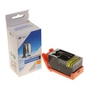 Schwarze G&G Tintenpatrone kompatibel mit HP 934XL neben der Verpackung mit Pinguinen.