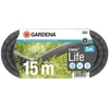 Wasserschlauch Liano™ Life 15 m in Verpackung auf grünem Untergrund.