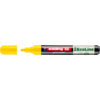 Gelber Lackmarker mit abgenommenem Deckel, Modell edding 50 EcoLine.