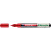 roter Lackmarker edding 51 EcoLine mit abgenommenem Deckel und sichtbarer Spitze