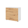 Hammerbacher Schubladenschrank V9 Advanced weiß asteiche Produktbild pa_produktabbildung_1 S