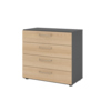 Hammerbacher Schubladenschrank V9 Advanced *graphit* eiche Produktbild pa_produktabbildung_1 S