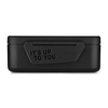 Schwarze Brotzeitdose mit Aufdruck „IT’S UP TO YOU“ auf der Vorderseite.