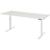 RAU Schreibtisch Adlatus 100 22 cm lichtgrau 2.000 x 650-1.300 x 800 mm (B x H x T) Produktbild pa_produktabbildung_1 S