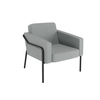 Paperflow Sessel Medso Innenbereich Klassik L 100 % Polyester grau Produktbild pa_produktabbildung_1 S