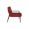 Paperflow Sessel Medso Innenbereich Rund M 79 % PVC, 21 % PES (Kunstleder) rot Produktbild pa_produktabbildung_2 S