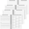 Schülerkalender mit Spiralbindung und Seiten für Notizen sowie Jahresübersichten für 2025/2026.