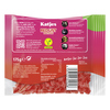 Packung mit 175 g roten Fruchtgummis in tierförmigen Formen und veganem Hinweis.