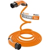 LAPP Helix® Ladekabel für Elektroautos, orange, spiralförmig, 3 m lang, 22 kW.