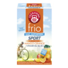 Teekanne frio Sport Vital Mango-Orange mit Vitamin B2, B6, B12 in Verpackung.