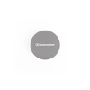 Grauer runder Magnet mit einer Größe von 38 mm und einer Haltekraft von 2,5 kg.