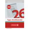 Abreißkalender für das Jahr 2026 mit großer Zahl und Monatsangabe.