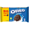 Packung mit 24 OREO Keksen in blauer Verpackung mit Logo und Abbildung der Kekse.