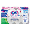 Verpackung von Zewa Toilettenpapier Ultra Soft mit 8 Rollen in einer farbigen Umverpackung.
