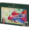 Malset mit 17 Aquarellstiften und 3 Pitt Artist Pens in dekorativer Verpackung.