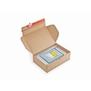 ColomPac Versandkarton Modulbox 8, geöffnet mit einem Produkt im Inneren und Luftpolsterfolie.