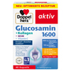 Verpackung des Nahrungsergänzungsmittels mit der Bezeichnung Glucosamin 1600 und Inhaltsstoffen.