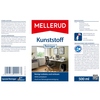Produktverpackung des Mellerud Kunststoffreinigers in einer 500 ml Flasche mit Anwendungshinweisen.