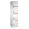 C+P Schließfachschrank Evolo48 mit Sockel 10 Fächer lichtgrau Produktbild pa_produktabbildung_1 S