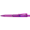 Kugelschreiber mit rutschfester Soft-Touch Oberfläche in electric fuchsia.