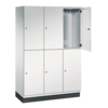 C+P Kleiderspind Cambio 1.200 x 1.950 x 525 mm (B x H x T) lichtgrau lichtgrau Produktbild pa_produktabbildung_2 S