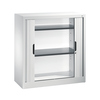 C+P Rollladenschrank Omnispace 1.000 x 1.030 x 420 mm (B x H x T) 2 Ordnerhöhen lichtgrau Produktbild pa_produktabbildung_2 S