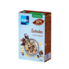 Packung mit Kölln Hafer-Schoko-Müsli und Hinweis auf 30 % weniger Zucker.