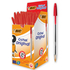 BIC® Kugelschreiber Cristal® Original 50 St./Pack. rot Produktbild pa_produktabbildung_1 S