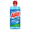 Flasche mit Ajax Allzweckreiniger in Frischeduft, rot-blaues Design mit klarer Beschriftung.