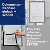 magnetoplan® Magnetrahmen magnetofix DIN A4 2 St./Pack. grau Produktbild pa_ohnedeko_3 S