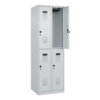 C+P Kleiderspind Evolo PLUS mit Sockel 600 x 1.850 x 500 mm (B x H x T) lichtgrau lichtgrau Produktbild pa_produktabbildung_2 S